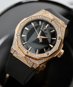 Hublot Classic Fusion Orlinski King Gold Full Diamonds HB Factory (7)
