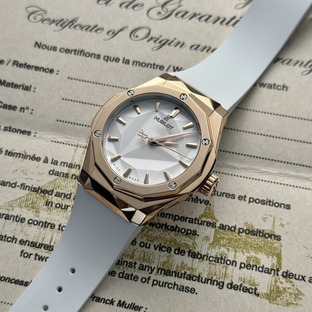Hublot Classic Fusion Orlinski King Gold White Rubber APS Factory 40mm (2)