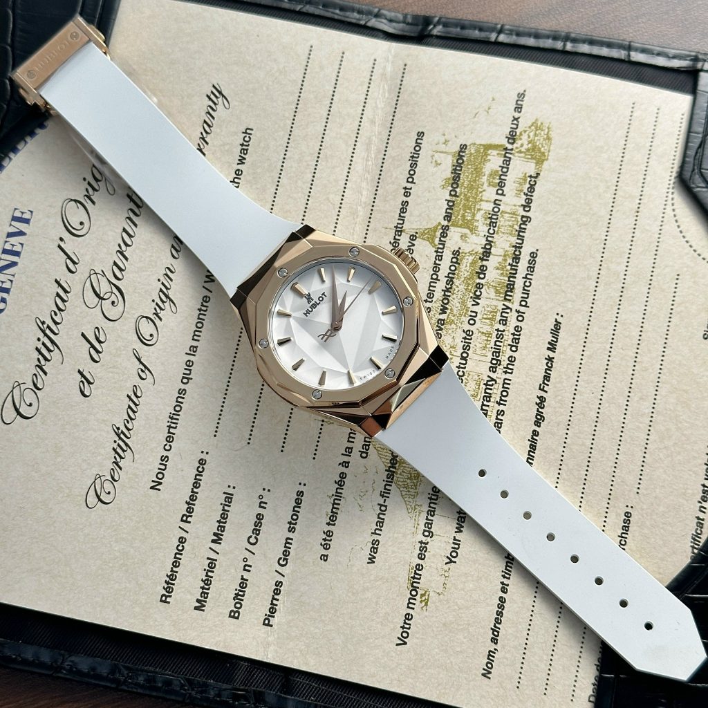 Hublot Classic Fusion Orlinski King Gold White Rubber APS Factory 40mm (2)