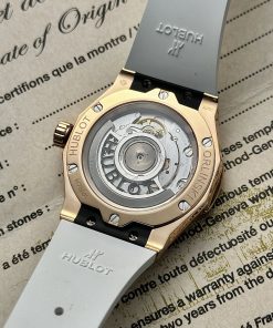 Hublot Classic Fusion Orlinski King Gold White Rubber APS Factory 40mm (2)