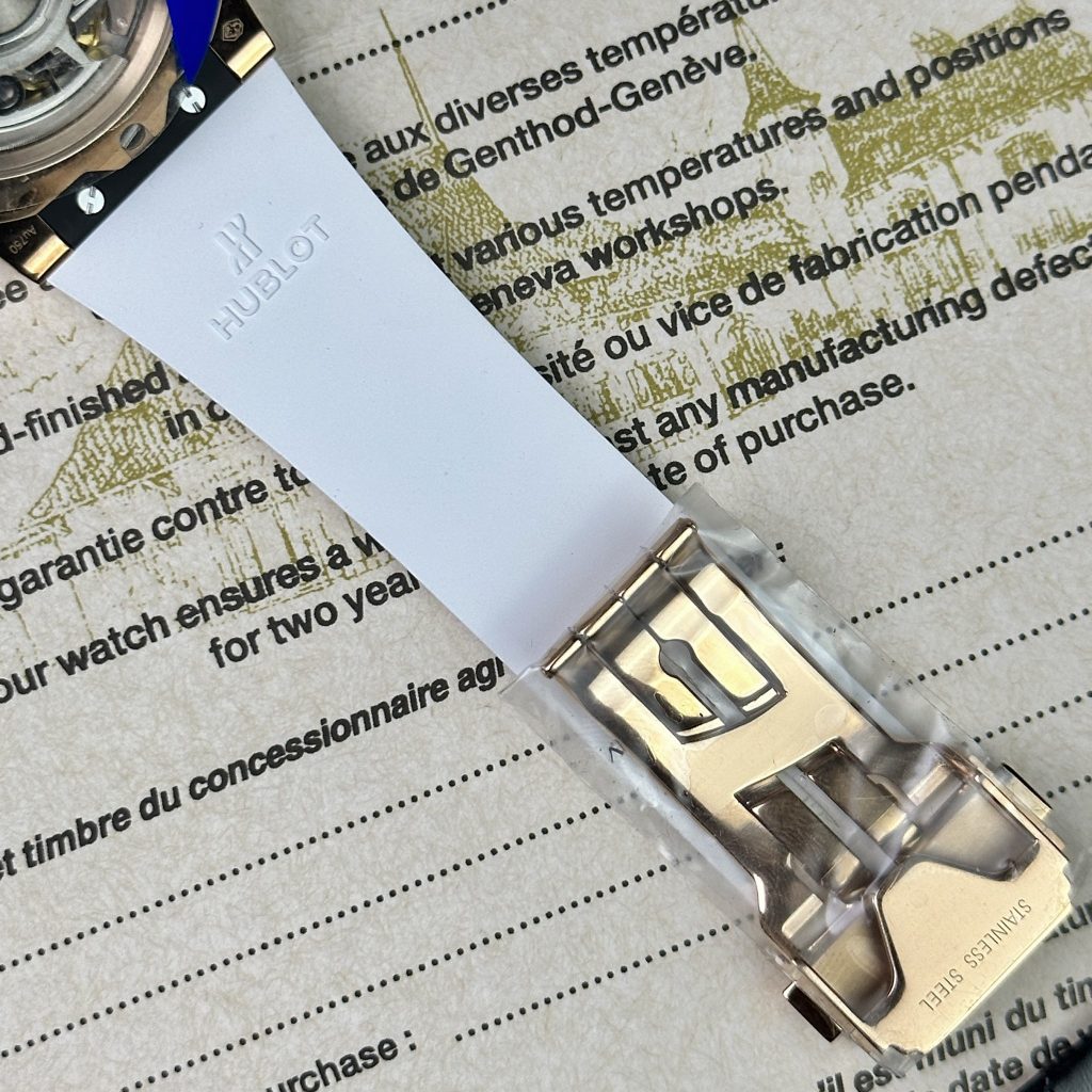 Hublot Classic Fusion Orlinski King Gold White Rubber APS Factory 40mm (2)