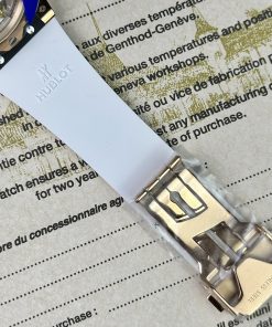 Hublot Classic Fusion Orlinski King Gold White Rubber APS Factory 40mm (2)