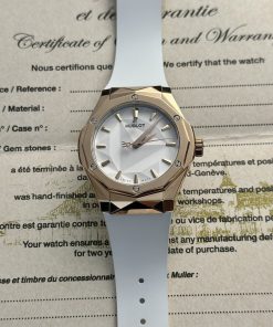 Hublot Classic Fusion Orlinski King Gold White Rubber APS Factory 40mm (2)