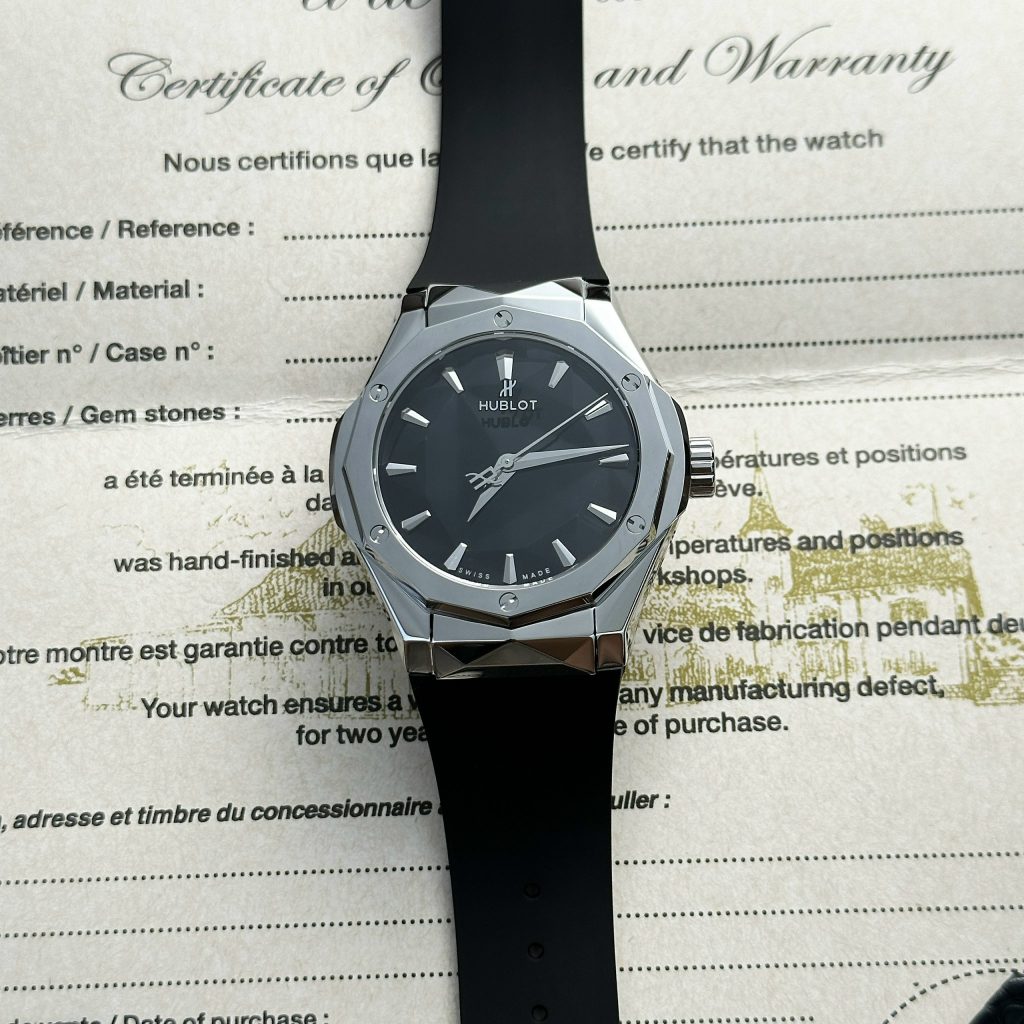 Hublot Classic Fusion Orlinski Titanium Black Dial APS Factory 40mm (8)