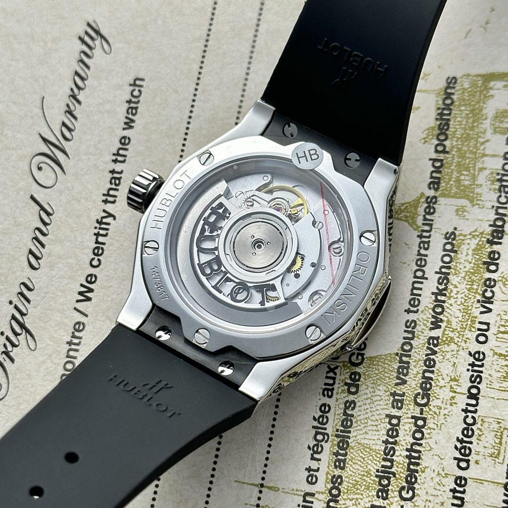 Hublot Classic Fusion Orlinski Titanium Black Dial APS Factory 40mm (8)