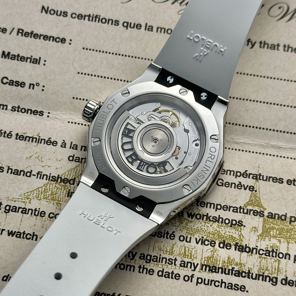 Hublot Classic Fusion Orlinski Titanium White Rubber APS Factory 40mm (1)