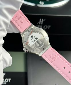 Hublot Classic Fusion Replica 11 Watch Pink Mother Of Pearl Dial 33mm (1)