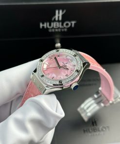 Hublot Classic Fusion Replica 11 Watch Pink Mother Of Pearl Dial 33mm (1)
