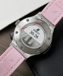 Hublot Classic Fusion Replica 11 Watch Womens Dial Mother Of Pearl Pink 33mm (2)