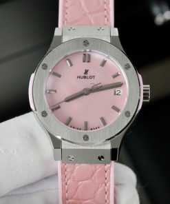 Hublot Classic Fusion Replica 11 Watch Womens Dial Mother Of Pearl Pink 33mm (2)
