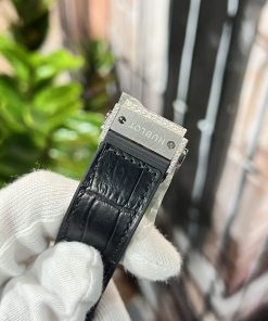 Hublot Classic Fusion Replica Watches Custom Mossanite Diamonds Skull 42mm (2)