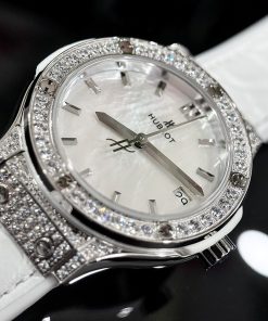 Hublot Classic Fusion Replica Watches Dial Mother Of Pearl White 33mm (2)
