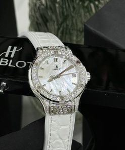 Hublot Classic Fusion Replica Watches Dial Mother Of Pearl White 33mm (2)