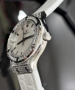 Hublot Classic Fusion Replica Watches Dial Mother Of Pearl White 33mm (2)