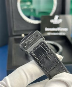 Hublot Classic Fusion Skeleton Tourbillon Ceramic Best Replica Watch Black Dial 45mm (2)