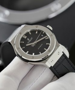 Hublot Classic Fusion Titanium Black Replica Watches JJF Factory (10)