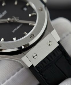 Hublot Classic Fusion Titanium Black Replica Watches JJF Factory (10)