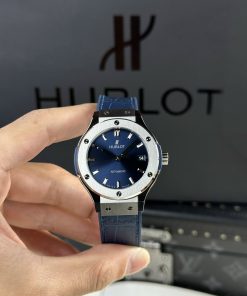 Hublot Classic Fusion Titanium Blue Replica Watches JJF Factory 2024 38mm (1)