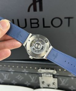 Hublot Classic Fusion Titanium Blue Replica Watches JJF Factory 2024 38mm (1)