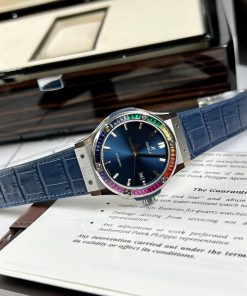 Hublot Classic Fusion Titanium Custom Sapphire Diamonds JJF 42mm (1)