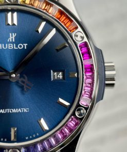 Hublot Classic Fusion Titanium Custom Sapphire Diamonds JJF 42mm (1)