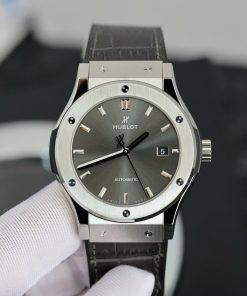 Hublot Classic Fusion Titanium Gray Dial Bes Replica Watch JJF Factory 2024 (1)
