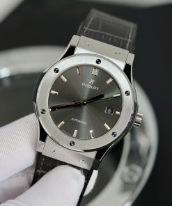 Hublot Classic Fusion Titanium Gray Dial Bes Replica Watch JJF Factory 2024 (1)