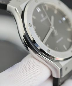 Hublot Classic Fusion Titanium Gray Dial Bes Replica Watch JJF Factory 2024 (1)