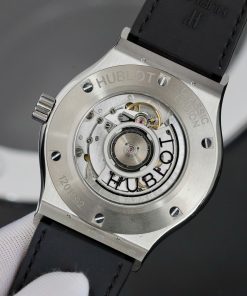 Hublot Classic Fusion Titanium Green Dial Best Replica Watch JJF Factory 2024 (8)