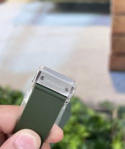 Hublot Classic Fusion Titanium Green Dial Replica Watches JJ+ 42mm (2)