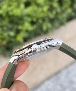 Hublot Classic Fusion Titanium Green Dial Replica Watches JJ+ 42mm (2)