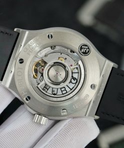 Hublot Classic Fusion Titanium Replica Watches Black Dial JJF 2024 (4)