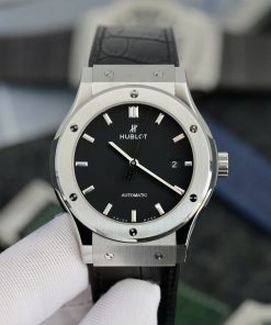 Hublot Classic Fusion Titanium Replica Watches Black Dial JJF 2024 (4)