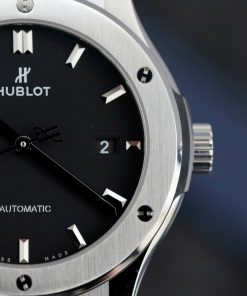 Hublot Classic Fusion Titanium Replica Watches Black Dial JJF 2024 (4)