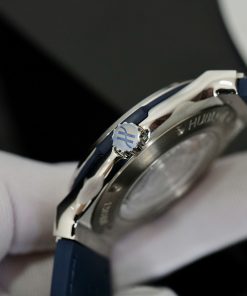 Hublot Classic Fusion Titanium Replica Watches Blue Dial JJF Factory 2024 (7)