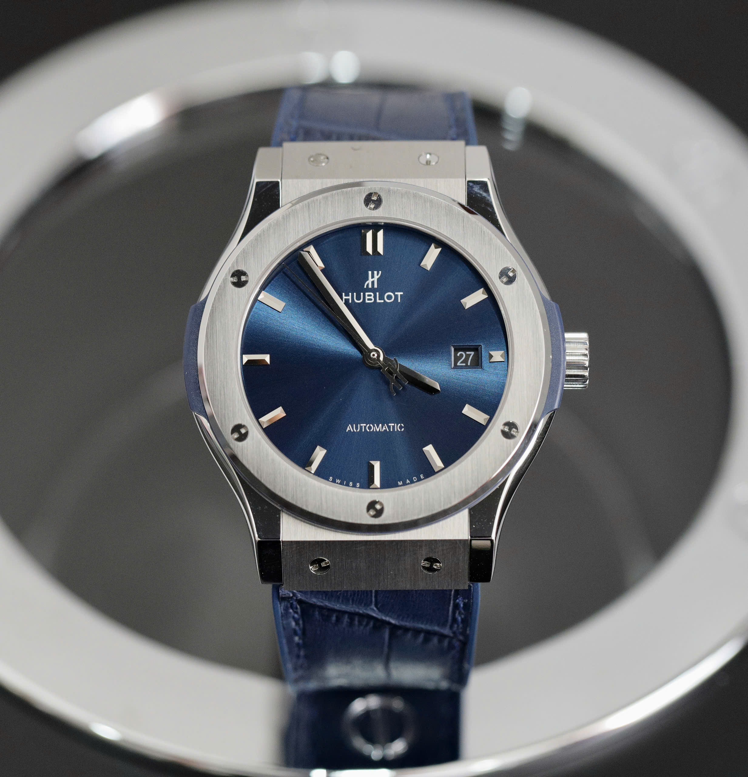 Hublot Classic Fusion Titanium Replica Watches Blue Dial JJF Factory 2024 (7) Hublot Classic Fusion Titanium Replica Watches Blue Dial JJF Factory 2024 (7)