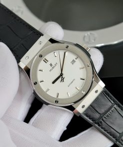 Hublot Classic Fusion Titanium Replica Watches White Dial JJF Factory 2024 42mm (4)