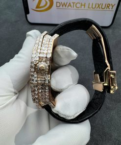 Hublot MP-06 Tourbillon Real Gold 18K Full Diamonds Baguette 45x51mm (2)