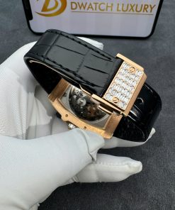 Hublot MP-06 Tourbillon Real Gold 18K Full Diamonds Baguette 45x51mm (2)