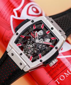 Hublot Masterpiece MP-06 Senna Tourbillon Replica Watch JB Factory 45mm (3)