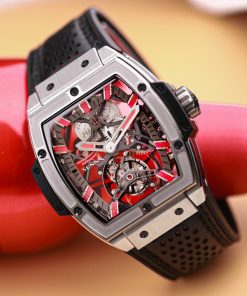 Hublot Masterpiece MP-06 Senna Tourbillon Replica Watch JB Factory 45mm (3)