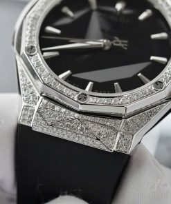 Hublot Orlinski Best Replica Watch Custom Moissanite Diamonds Hong Kong 40mm (2)