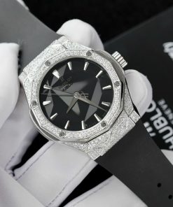 Hublot Orlinski Best Replica Watch Custom Moissanite Diamonds Hong Kong 40mm (2)