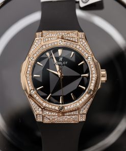 Hublot Orlinski King Gold Custom Full Natural Diamonds Best Replica 40mm