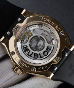 Hublot Orlinski King Gold Custom Full Natural Diamonds Best Replica 40mm