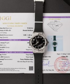 Hublot Orlinski Titanium Custom Full Natural Diamonds Best Replica 40mm