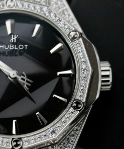 Hublot Orlinski Titanium Pave Diamonds Best Replica Watch HBF 40mm (2)