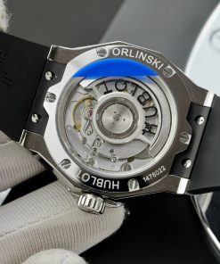 Hublot Orlinski Titanium Pave Diamonds Best Replica Watch HBF 40mm (2)