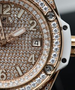 Hublot Replica Watch Customs Full Moissanite Diamonds Big Bang One Click 39mm (1)