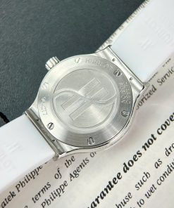 Hublot Replica Watch Customs Full Moissanite Diamonds Women's 33mm (1)